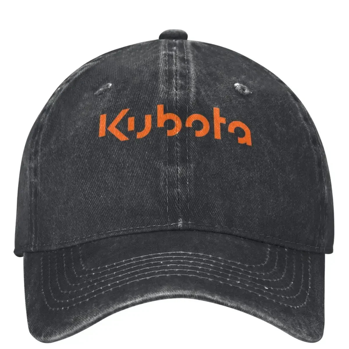 Kubota Denim Logo Casual Baseball Cap