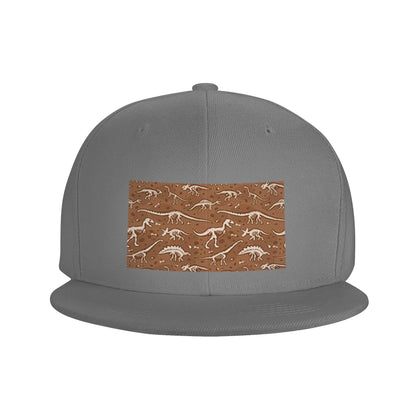 Dinosaur Fossil Halloween Theme Snapback Cap