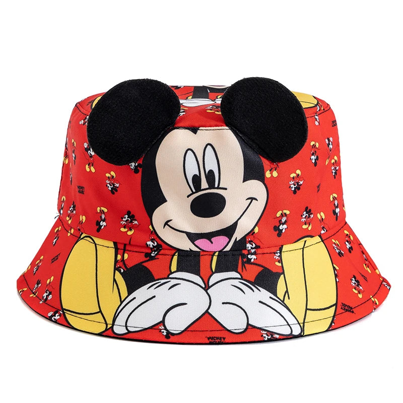 Childrens Mickey Minnie Cartoon Cute Bucket Hat