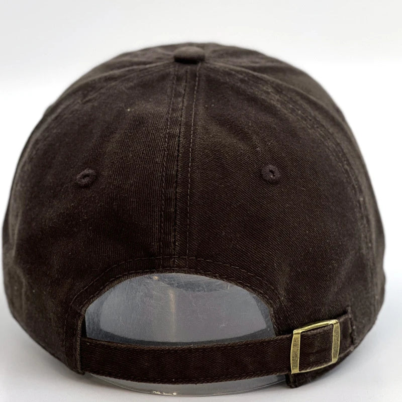 Retro Baseball Cap Unisex Letter Embroidery Hip Hop Summer