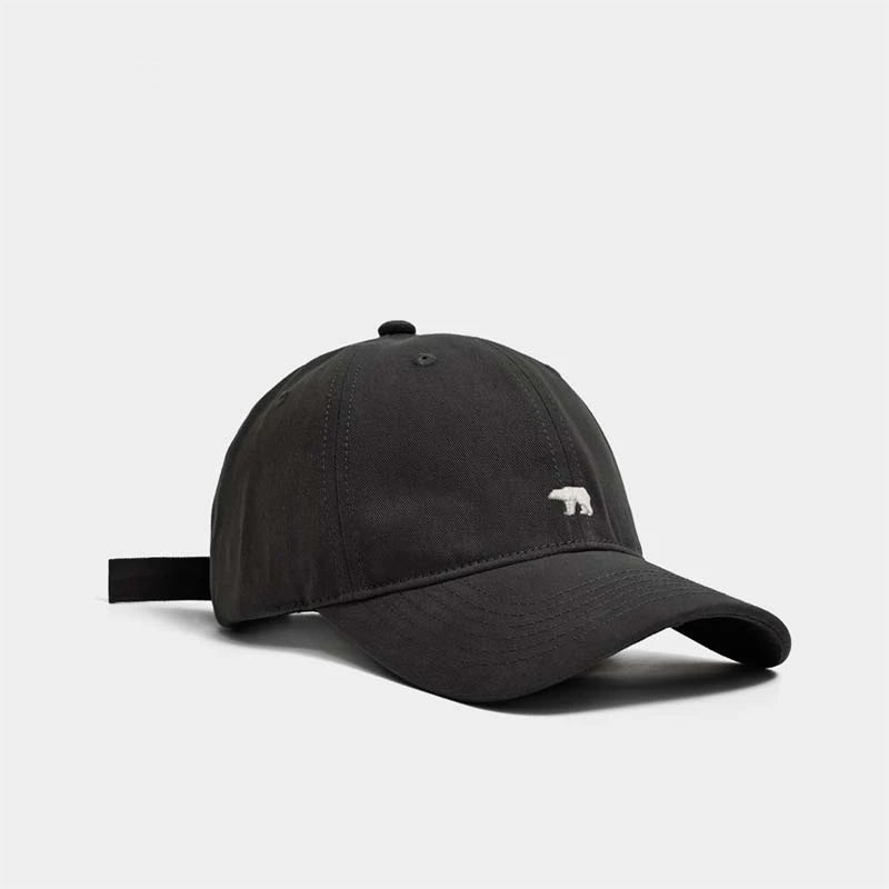Polar Bear Embroidered Adjustable Breathable Baseball Hat