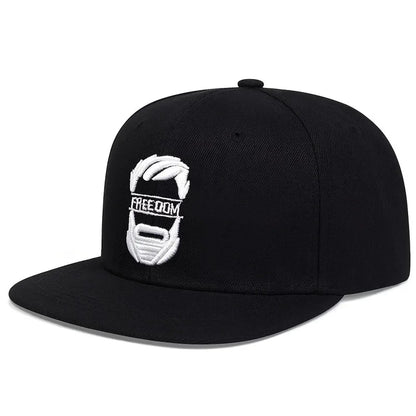Unisex Uncle Beard Embroidery Hip-hop Hats