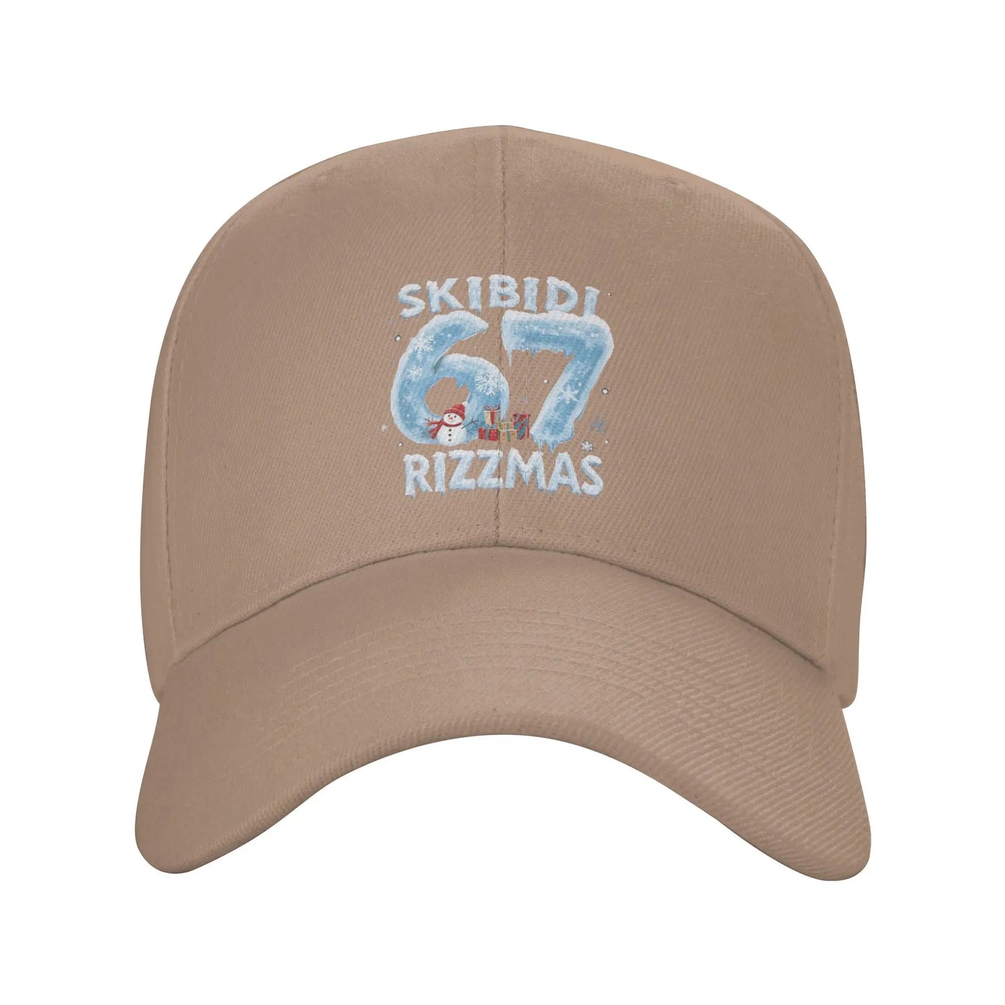 Skibidi Rizzmas Funny Meme Street Style Baseball Cap