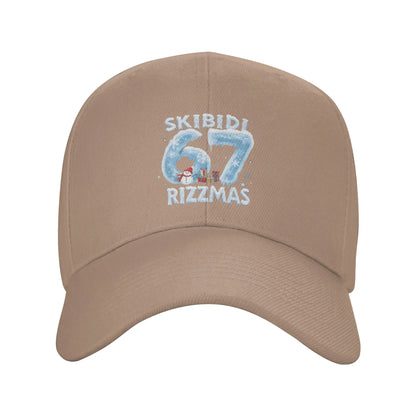 Skibidi Rizzmas Funny Meme Street Style Baseball Cap