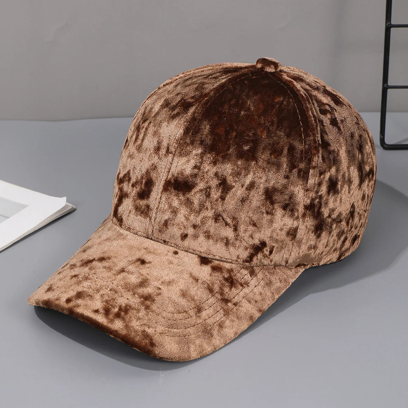 Autumn Winter Velvet Adjustable Baseball Cap