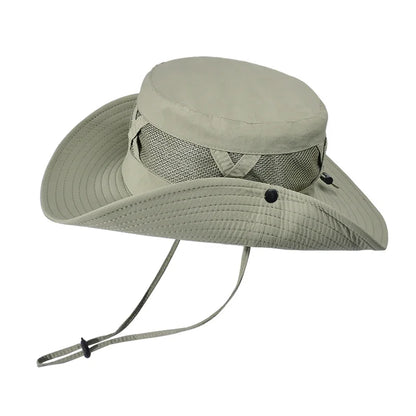 Men's Xinbaoguan Nylon Wide Brim Breathable Fishing Hat