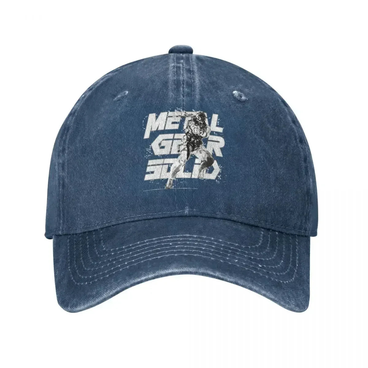 Metal Gear Solid Distressed Washed Baseball Cap