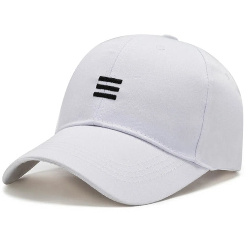 Simple Three Bars Trendy Baseball Cap