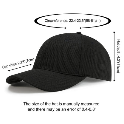 FEICUI Breathable Mesh Baseball Cap