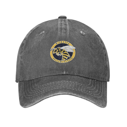 Wiskayok WHS Yellowjackets Washed Hip Hop Baseball Cap
