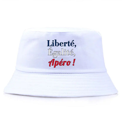 Liberté Égalité Apéro Reversible Bucket Hat