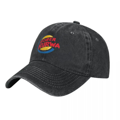 Bober Kurwa Burger King Vintage Baseball Cap