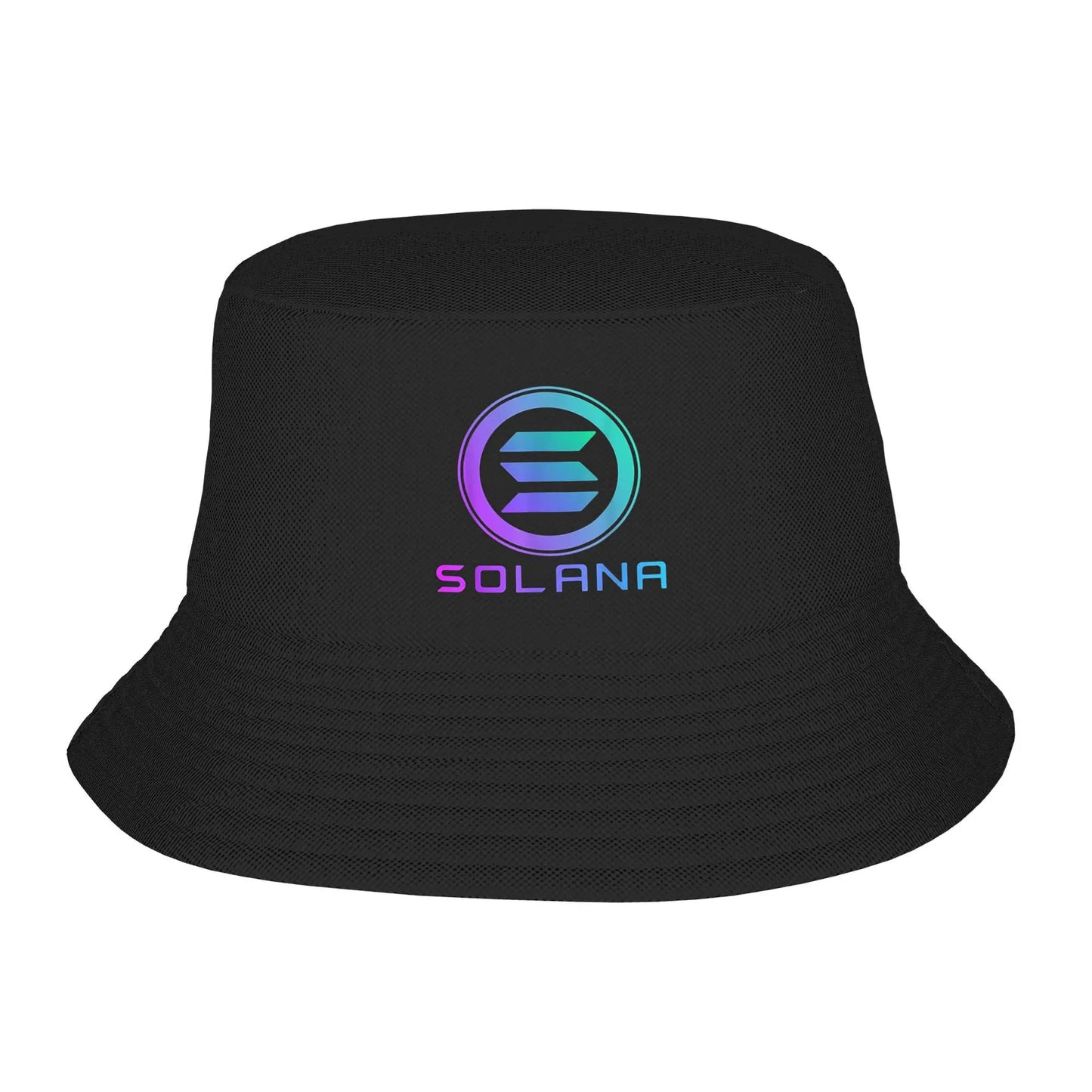 Solana SOL Cryptocurrency Outdoor Summer Bucket Hat Unisex Kids