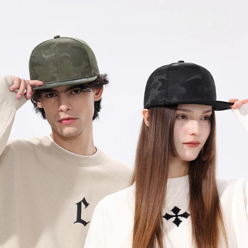 Fashion Men Women Cotton Camouflage Baseball Cap