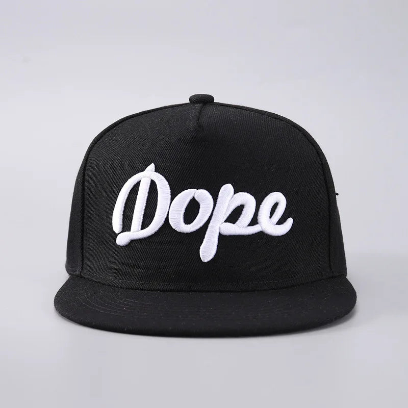 Simple Letter X Embroidery Hip Hop Snapback Cap