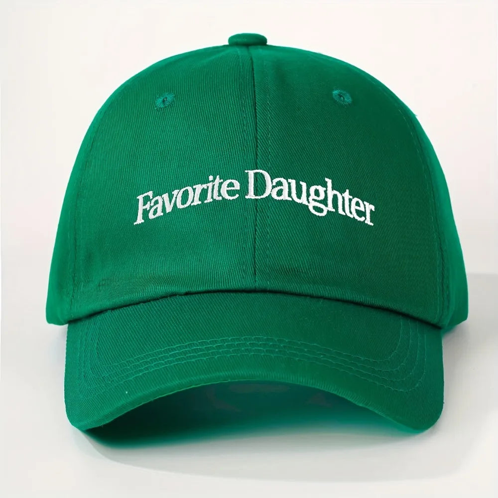 Solid Color Embroidered Adjustable Breathable Baseball Cap