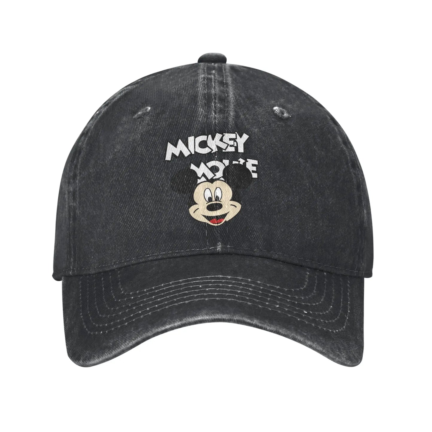 Mickey Mouse Washed Casual Outdoor Baseball Cap