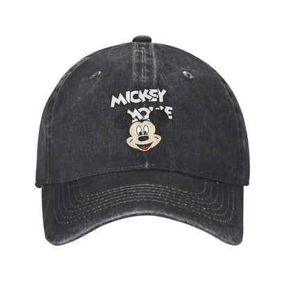 Mickey Mouse Washed Casual Outdoor Baseball Cap
