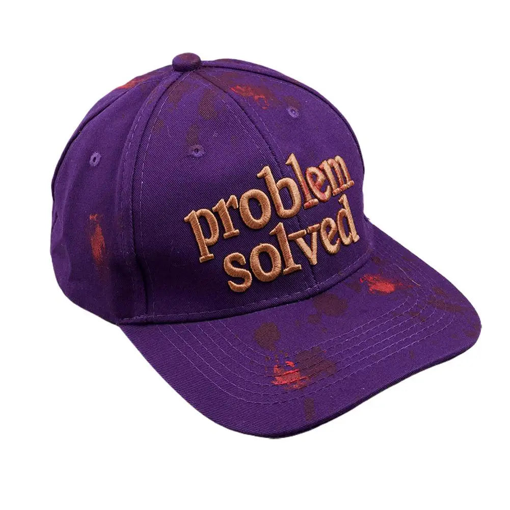 Problem Solved Embroidered Baseball Cap Unisex