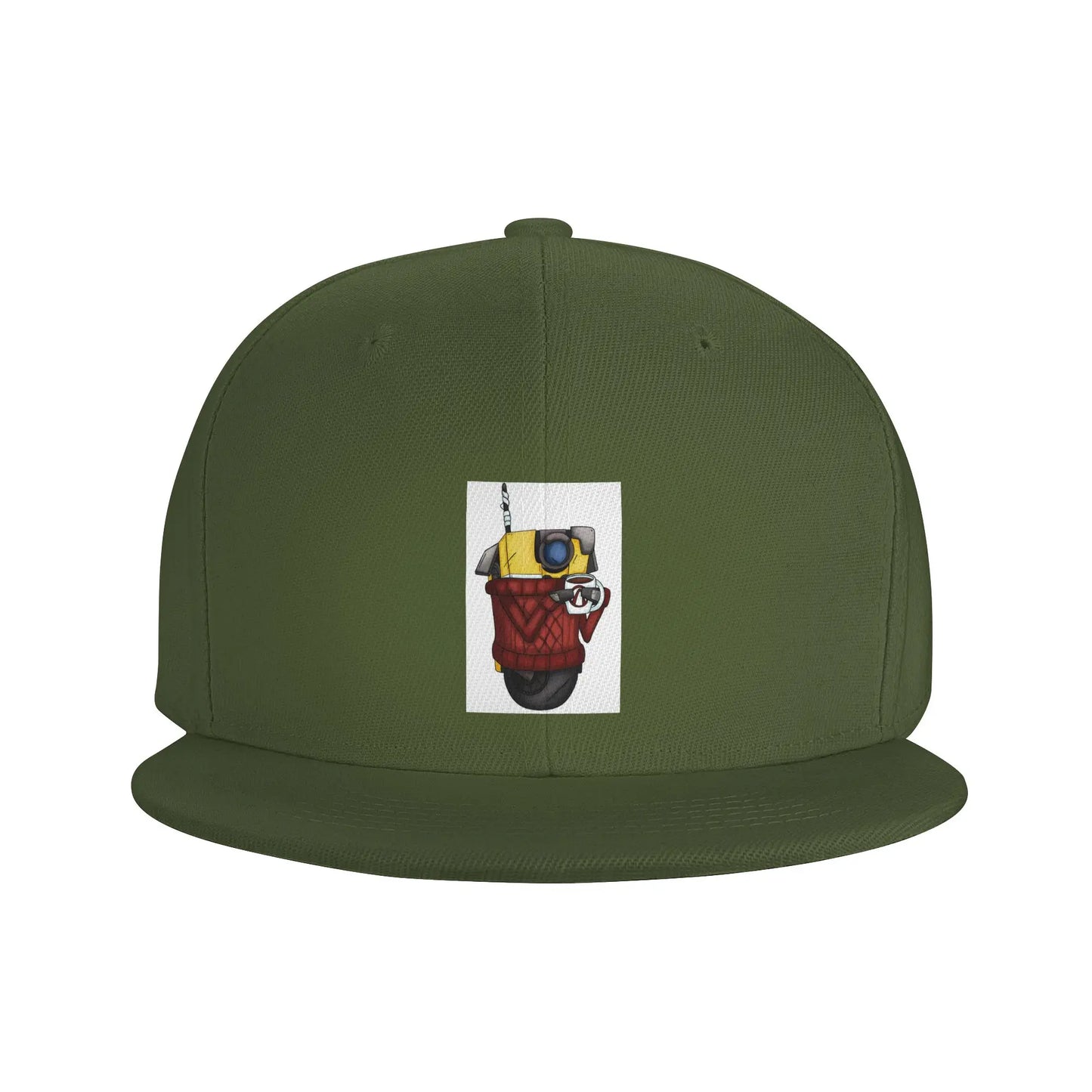 Borderlands Claptrap Cozy Sweater Gaming Graphic Snapback Cap