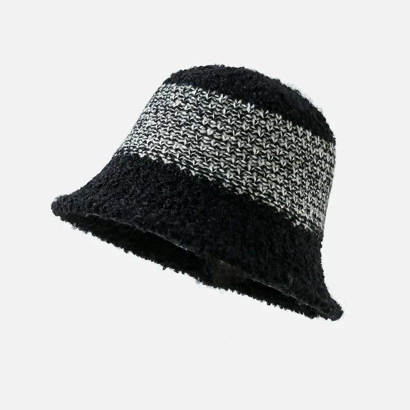 Knit Woolen Bucket Hat