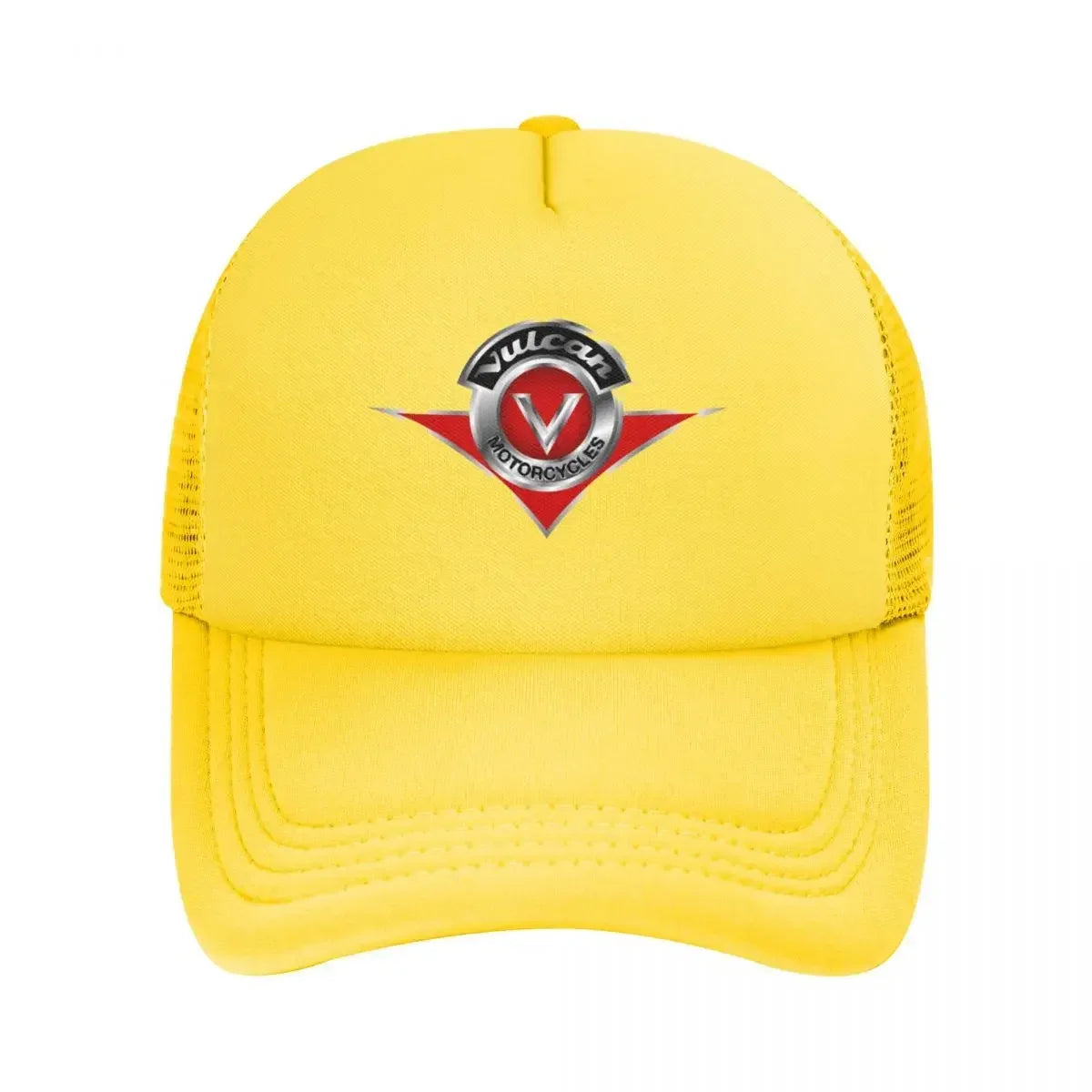 Vulcan Motorcycle Modern Mesh Snapback Baseball Cap