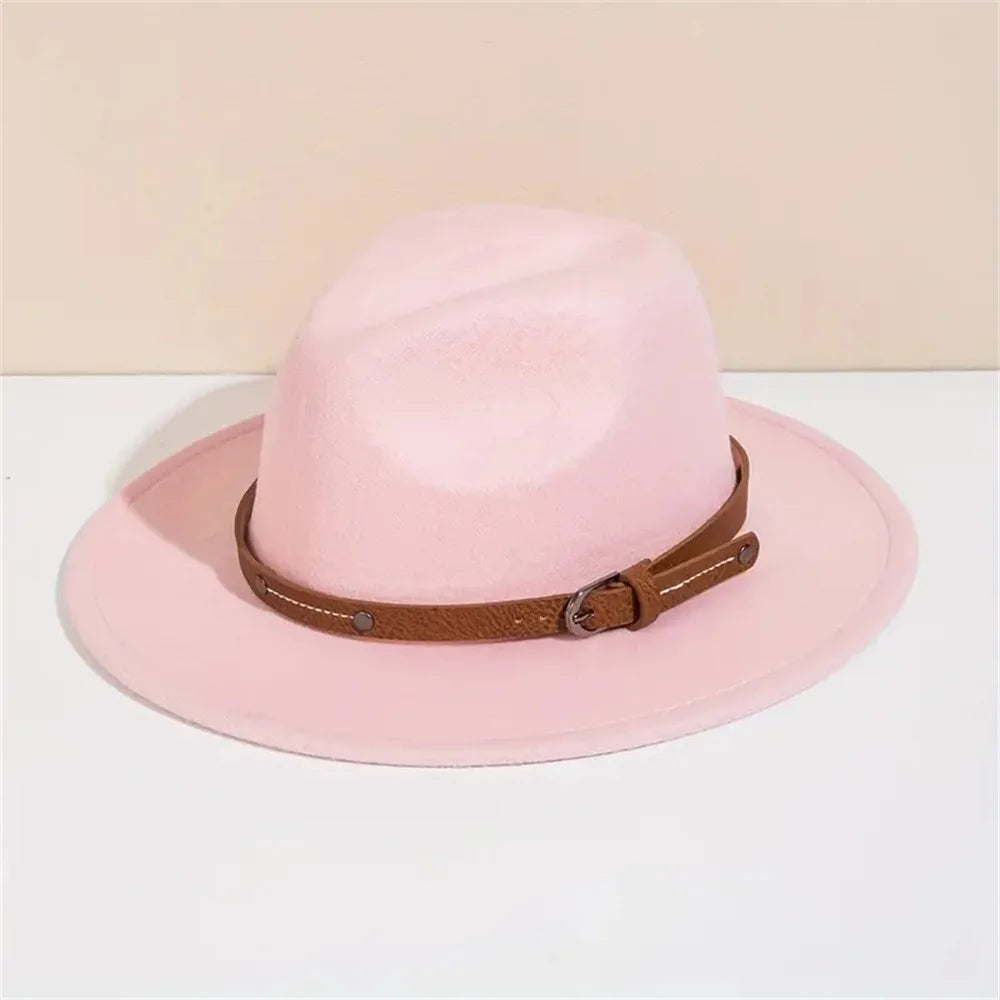 British Flat Brim Wool Bucket Hat