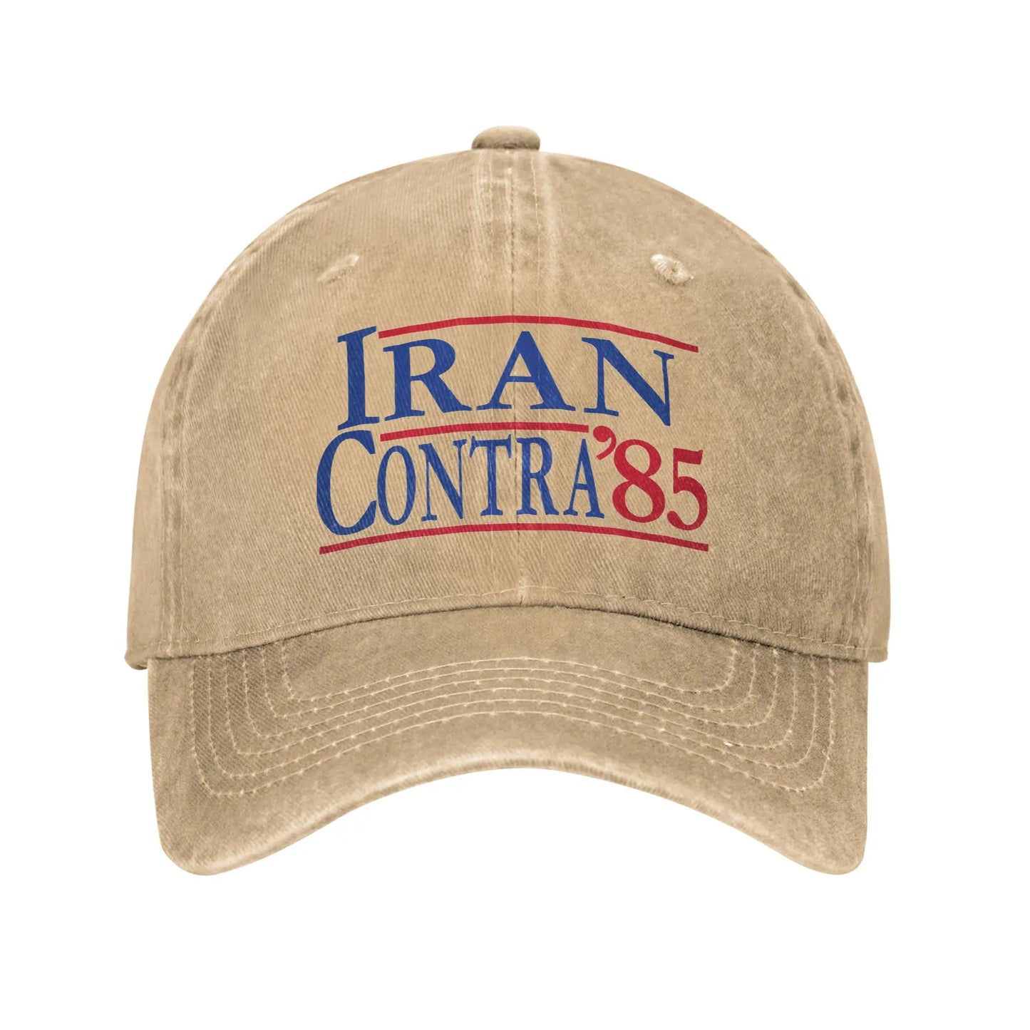 Vintage Iran Contra 85 Distressed Baseball Cap