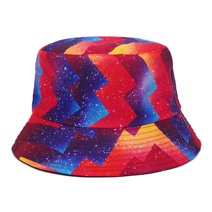 Unisex Reversible Tie-dye Bucket Hat