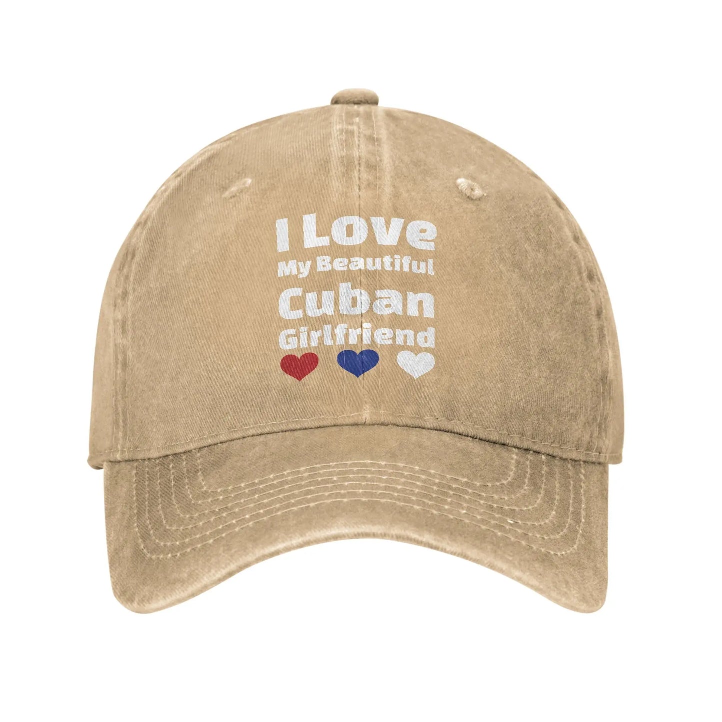 I Love My Crazy Sexy Cuban Girlfriend Baseball Cap