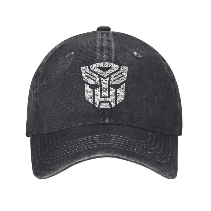 Transformer Autobots Washed Cotton Baseball Cap