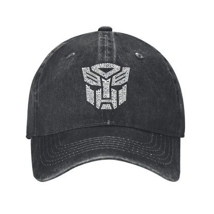 Transformer Autobots Washed Cotton Baseball Cap