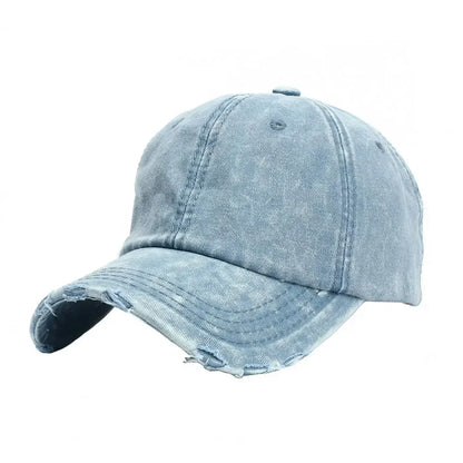 Vintage Washed Tie Dye Baseball Cap