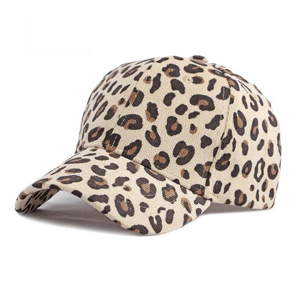 Unisex Leopard Print Baseball Cap