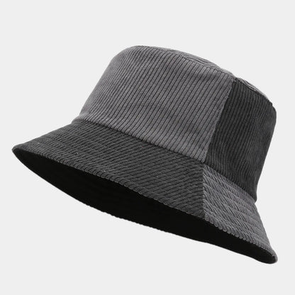 Two Tone Corduroy Bucket Hat