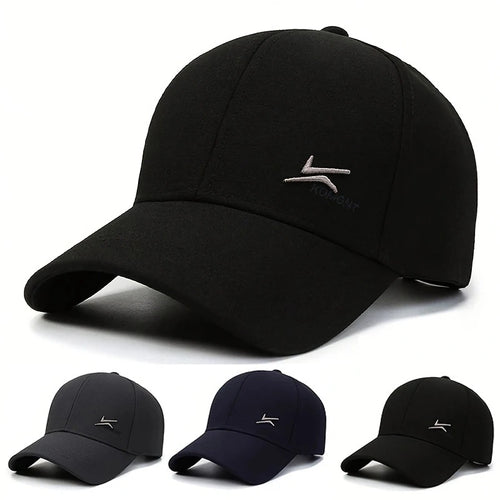 Unisex Two Hook Embroidered Baseball Cap