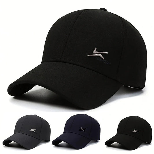 Unisex Two Hook Embroidered Baseball Cap