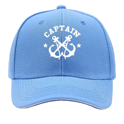 Vintage Nautical Printed Adjustable Unisex Sandwich Baseball Cap
