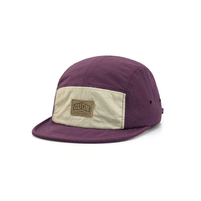 Quick Dry Short Brim Hiking Snapback Cap