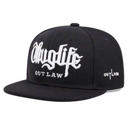 Children Riot LIFE Embroidered Street HipHop Snapback Cap