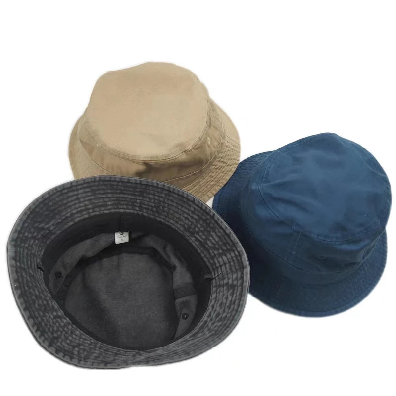 Plus Size Cotton Korean Fisherman Bucket Hat
