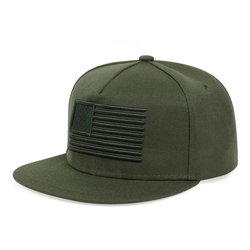 Unisex USA Flag Camouflage Baseball Cap