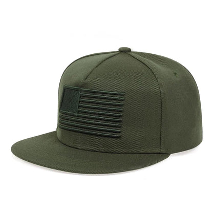 Unisex USA Flag Camouflage Baseball Cap