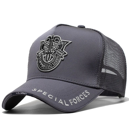Breathable Mesh Adjustable Baseball Cap
