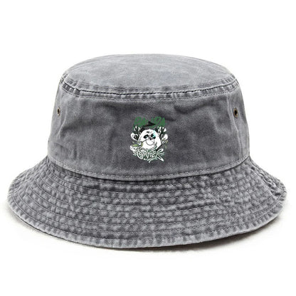 Unisex Graffiti Panda Vintage Bucket Hat