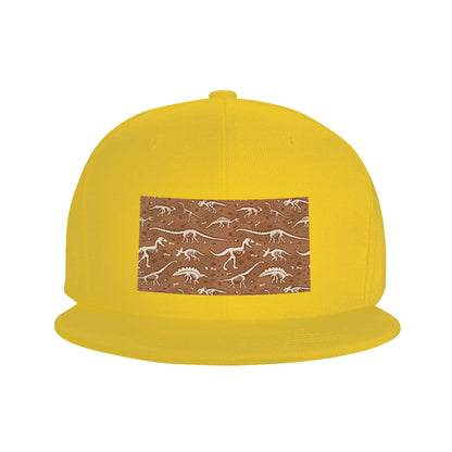 Dinosaur Fossil Halloween Theme Snapback Cap
