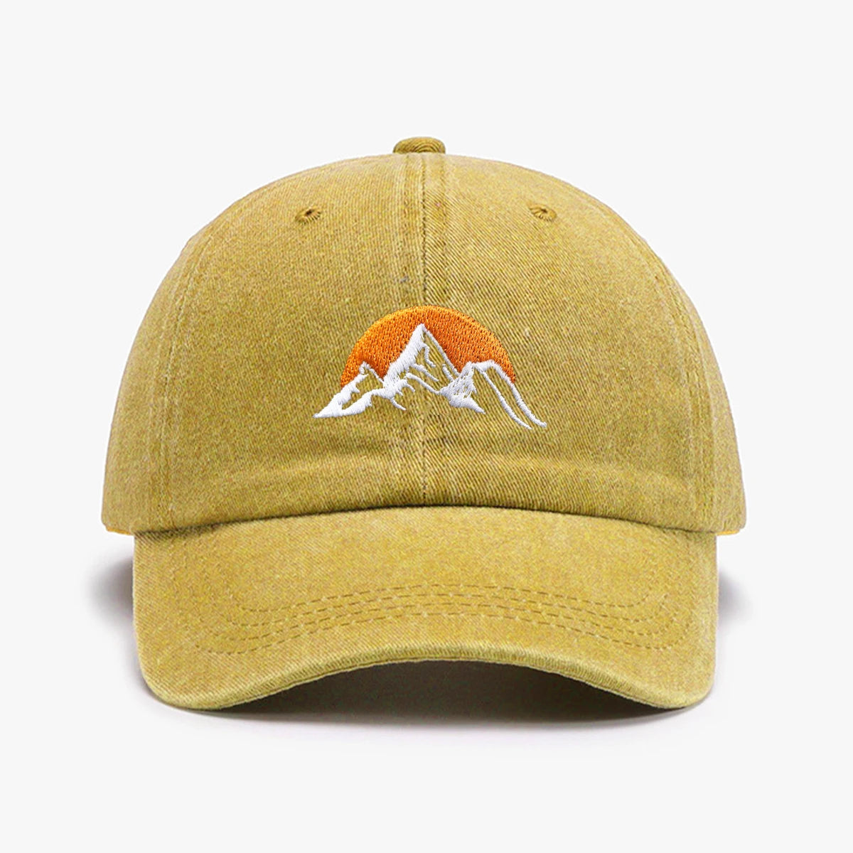 Sunrise Fashionable Embroidered Sun Protection Baseball Cap