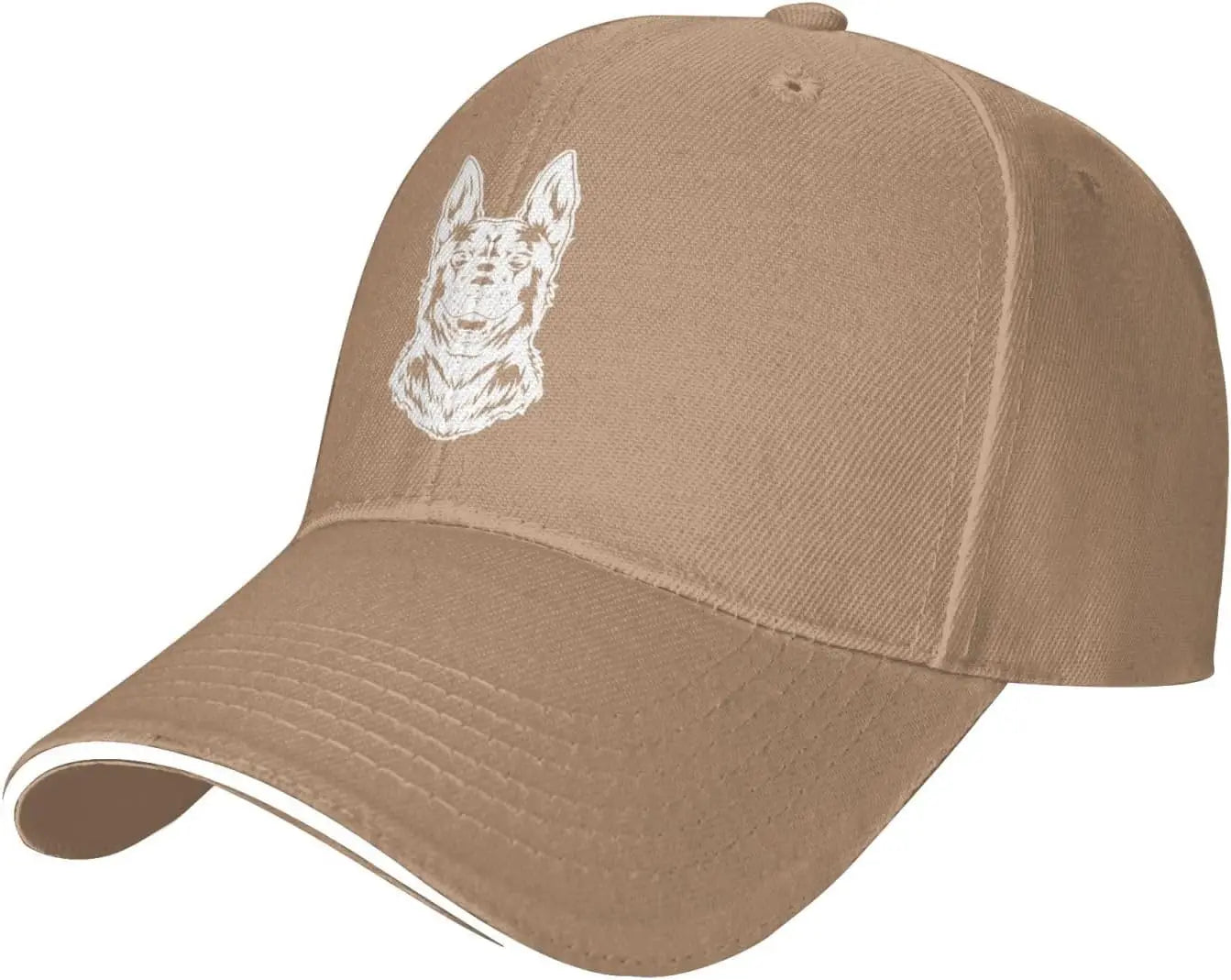 German Shepherd Sketch Trucker Baseball Cap