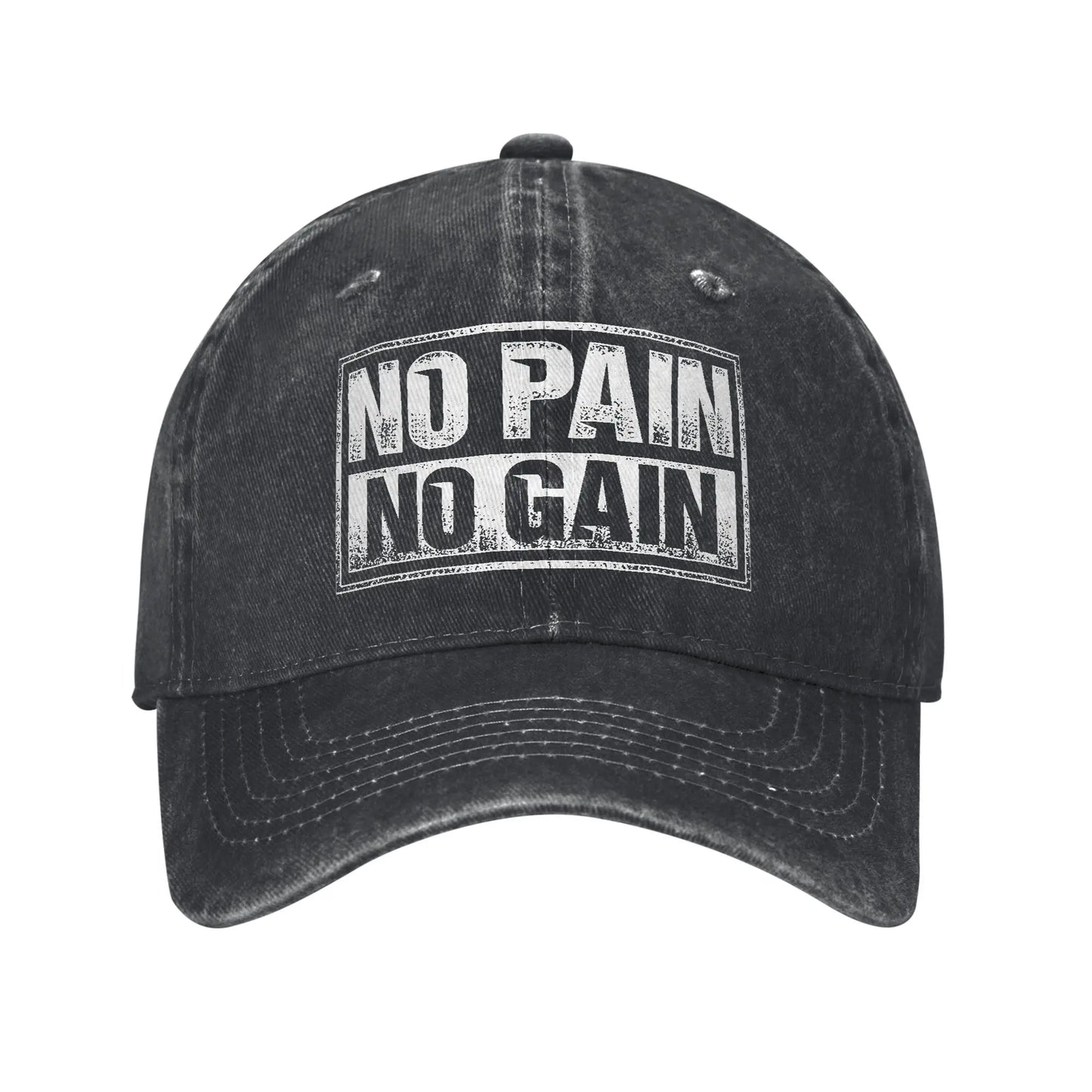 No Pain No Gain Gym Training Baseball Cap