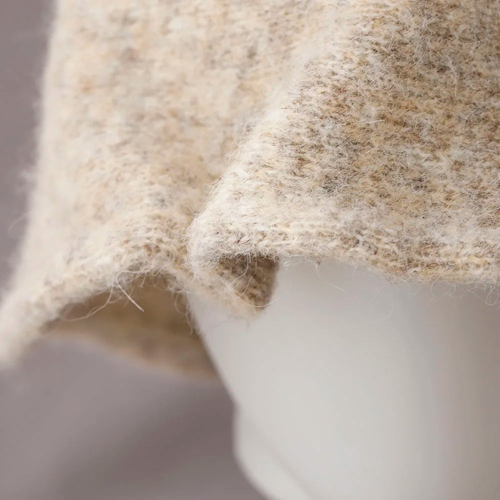 Vintage Wool Korean Winter Bucket Hat